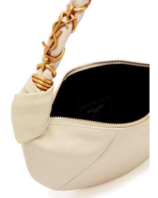 Saint Laurent Natural Rope Mini Leather Shoulder Bag