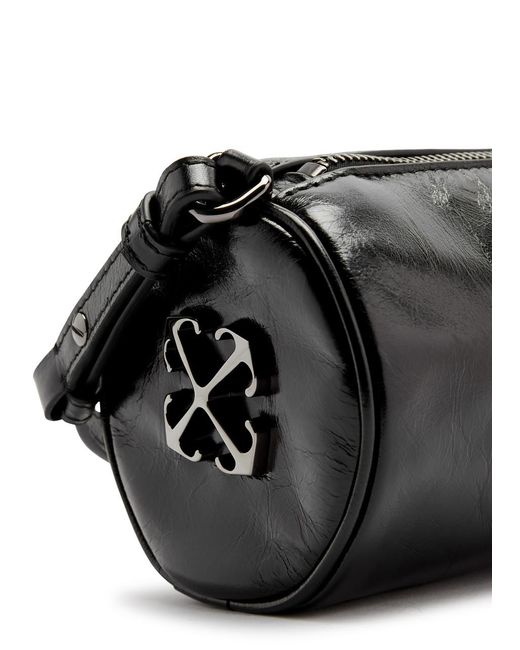 Off-White c/o Virgil Abloh Black Torpedo Leather Shoulder Bag