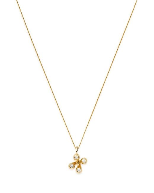 Missoma Metallic X The Flag Twins Atom 18Kt Vermeil Necklace
