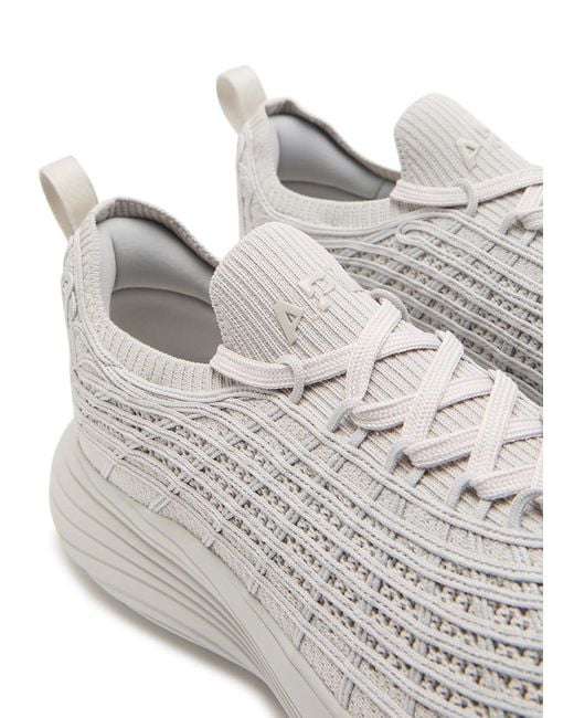 Athletic Propulsion Labs White Techloom Zipline Knit Sneakers for men