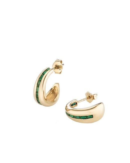 V By Laura Vann Blue Bea 14Kt Vermeil Earrings