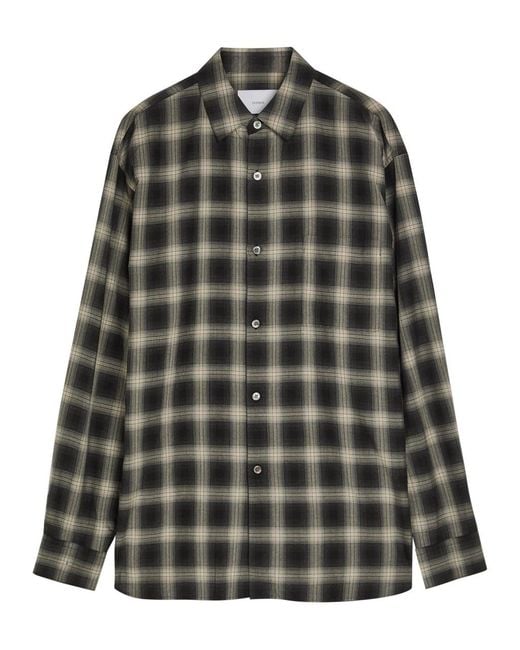 Ssstein Multicolor Checked Woven Shirt for men