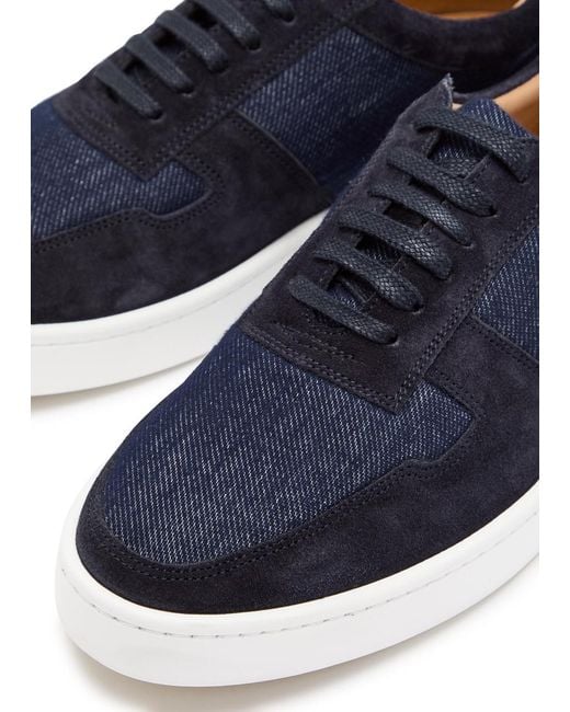 Aurélien Blue Bayside 2.0 Suede Sneakers for men