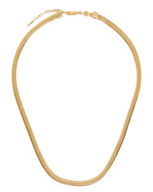 Missoma Metallic Flat 18kt Vermeil Snake Chain Necklace