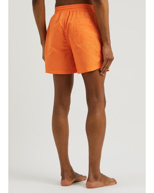 COLORFUL STANDARD Orange Shell Swim Shorts for men