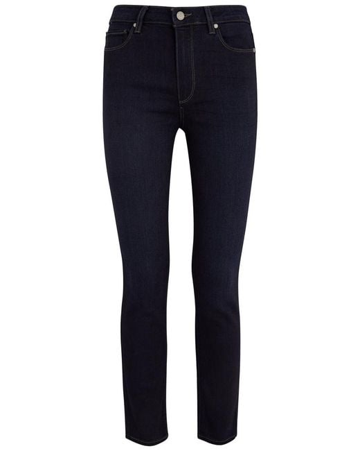 PAIGE Blue Hoxton Ankle Skinny Jeans