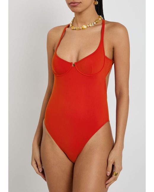 Lido Red Ottantatre Swimsuit