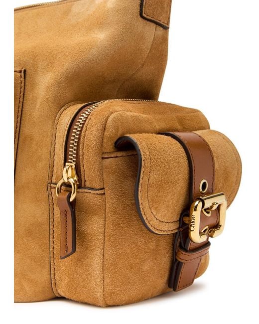 Chloé Brown Suede Camera Bag
