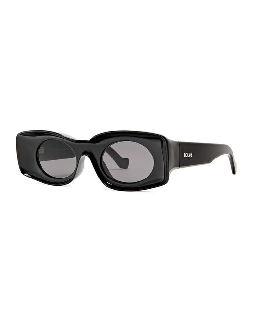 Loewe Black X Paula'S Ibiza Rectangle-Frame Sunglasses for men
