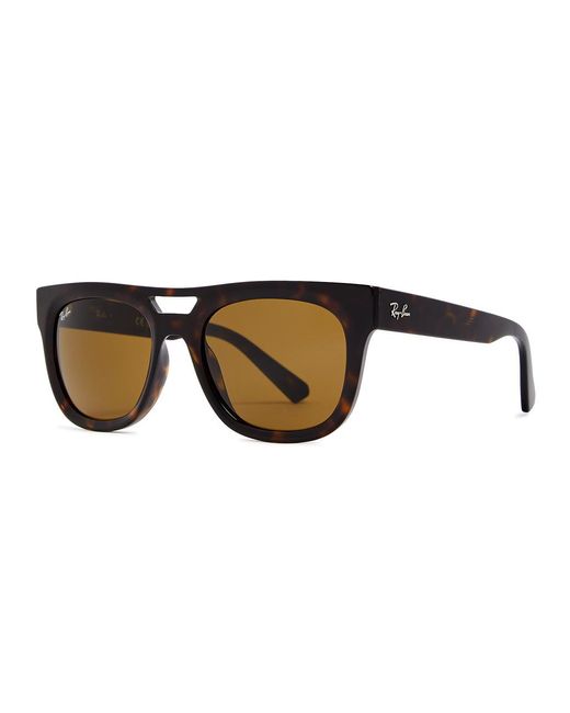 Ray-Ban Brown Phil Square-frame Bio-based Sunglasses