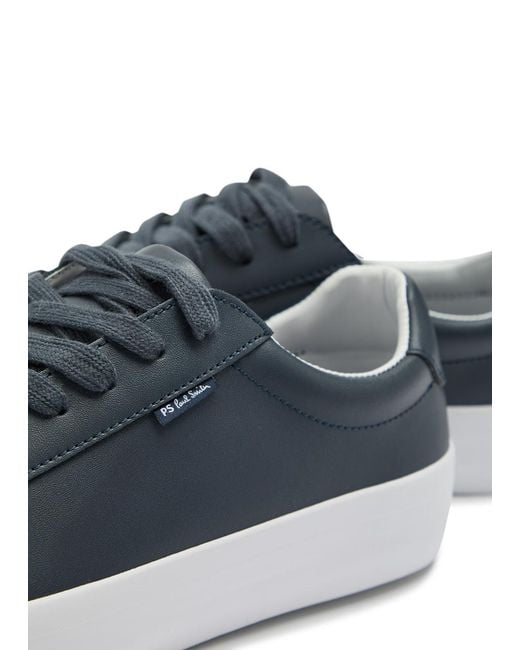 Paul Smith Blue Amos Leather Sneakers for men