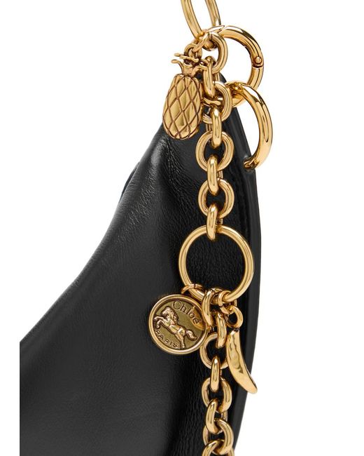 Chloé Black Icons Leather Shoulder Bag