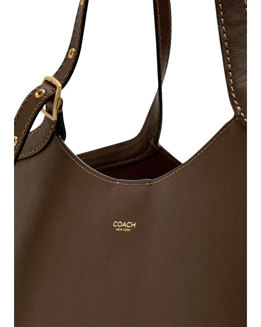 COACH Brown Gramercy Leather Tote
