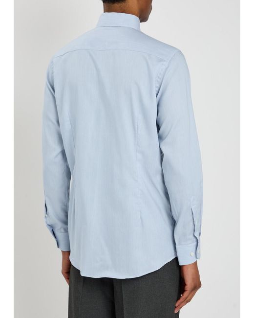 Eton of Sweden Blue Oxford Cotton Shirt for men