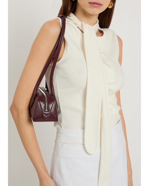 Lemaire White Scarf-Effect Cotton-Blend Top