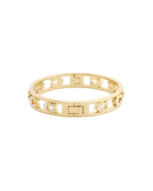 COACH Metallic Logo-Embellished Bangle