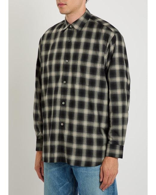 Ssstein Multicolor Checked Woven Shirt for men