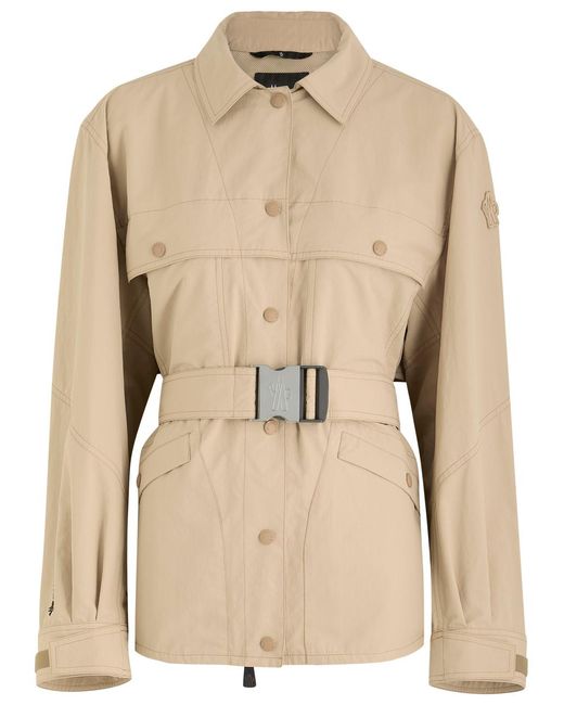 Moncler Natural Kaeng Shell Shirt Jacket