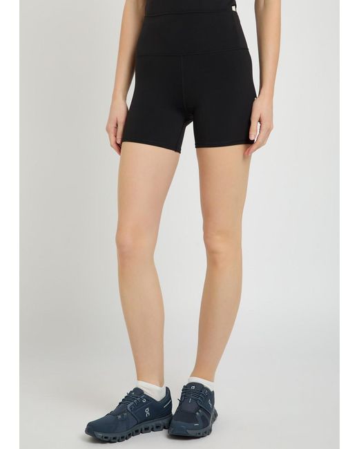 vuori Black All The Feels Stretch-Nylon Shorts