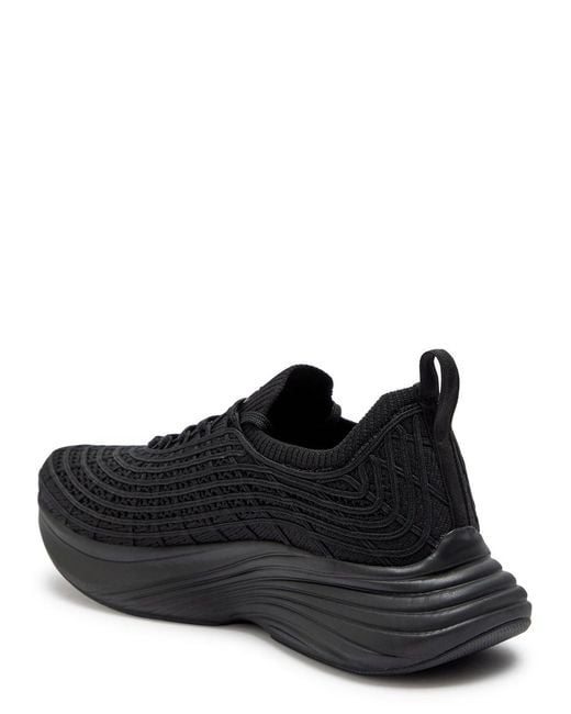 Athletic Propulsion Labs Black Techloom Zipline Knitted Sneakers