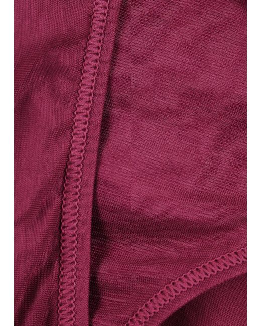 Hanro Purple Ultralite Cotton Briefs