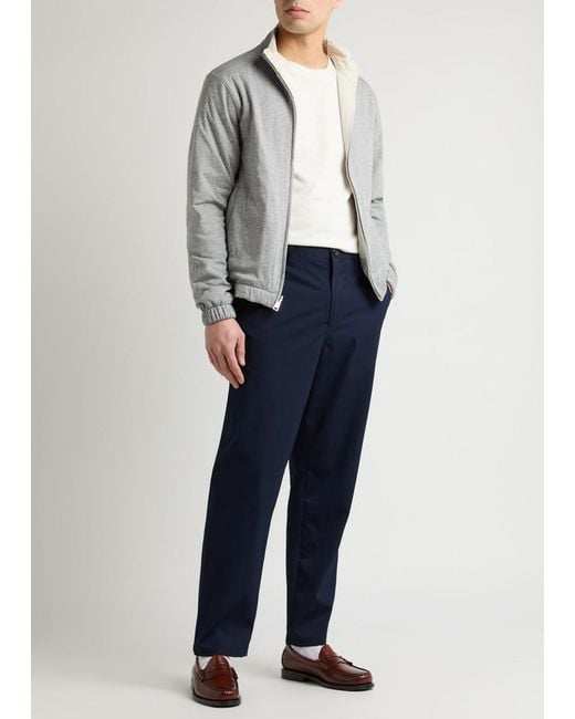 Aurélien White Resort Reversible Shell Jacket for men