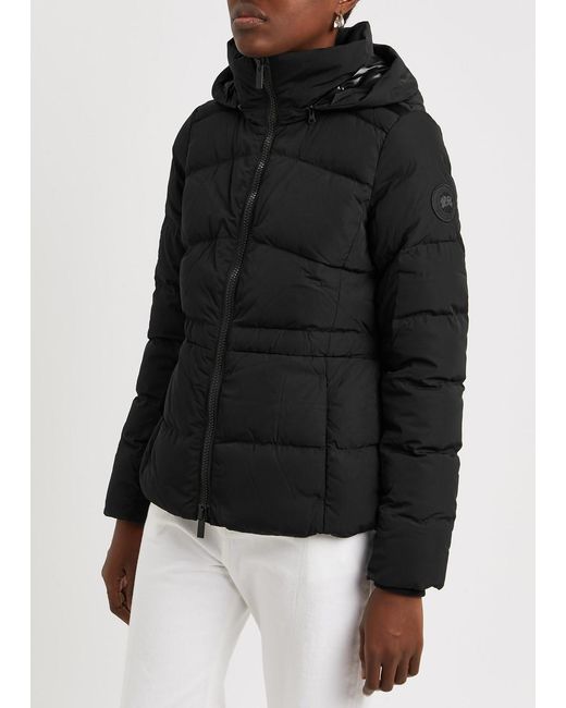 Canada Goose Black Aurora Quilted Shell Jacket