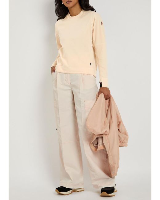 Moncler Natural Shell Cargo Trousers