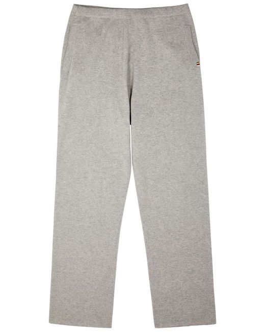 Extreme Cashmere Gray N°320 Rush Cashmere-blend Sweatpants for men