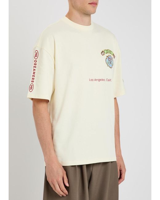 Amiri White Vista Hj Skate Printed Cotton T-Shirt for men