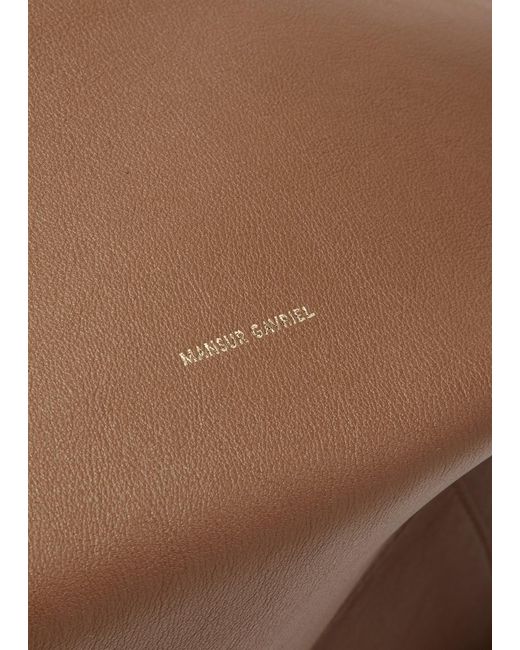 Mansur Gavriel Brown Everyday Leather Tote