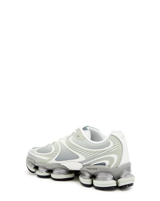 New Balance White Abzorb 2000 Printed Mesh Sneakers