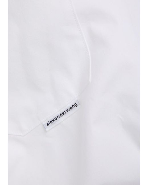 T By Alexander Wang White Cotton Shirt