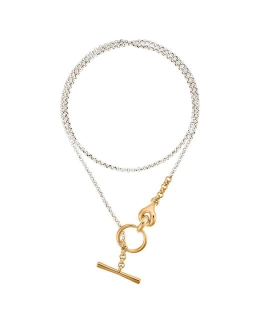Charlotte Chesnais White Halo Necklace