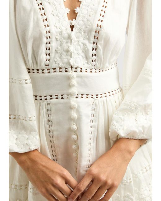 chinese dress ladies Hypnotic Lace Trim Mini Dress