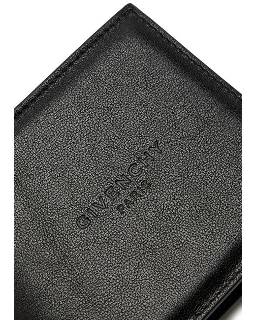 Givenchy Black Logo Leather Wallet for men