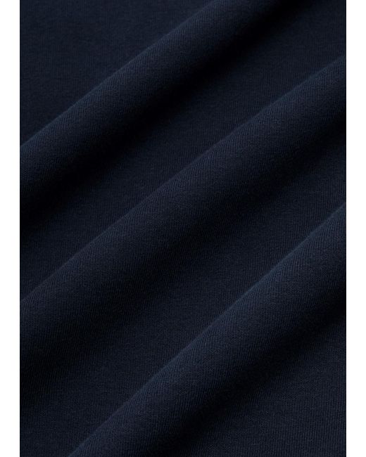 Sandbanks Blue Logo Stretch-Cotton Sweatshirt for men