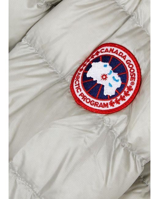 Canada Goose Gray Crofton Quilted Shell Jacket for men