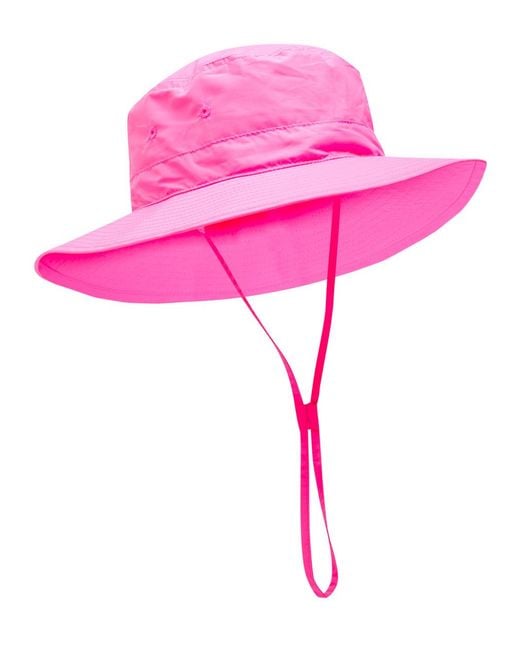 Hunza G Pink Upf 50+ Sun Hat