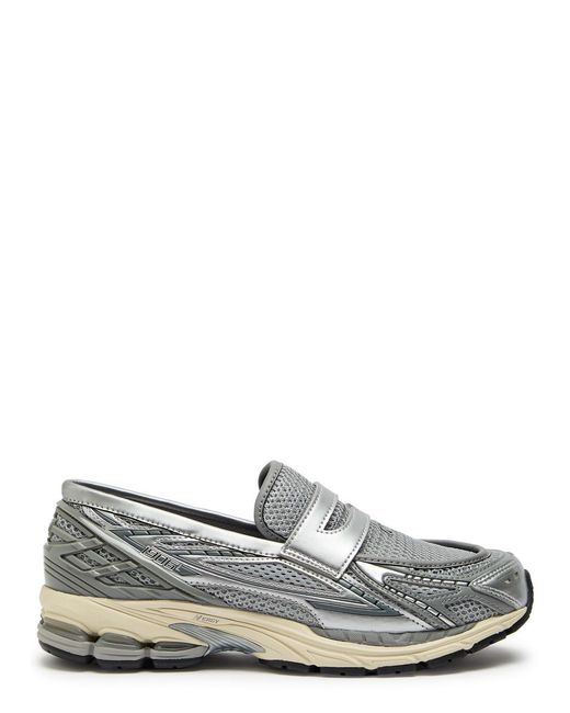 New Balance Gray 1906L Panelled Mesh Loafers for men