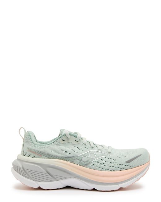 Saucony Blue Hurricane 25 Mesh-Knit Sneakers