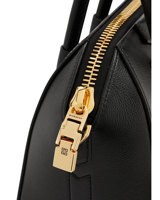 Givenchy Black Antigona Mini Leather Top Handle Bag