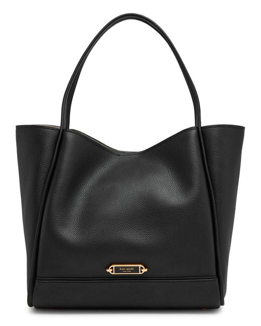 Kate Spade Black Gramercy Large Leather Tote