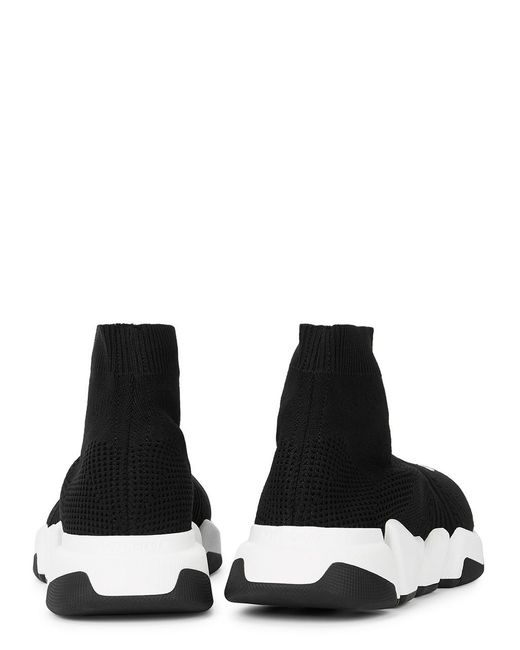 Balenciaga Black Speed 2.0 Stretch-Knit Sneakers