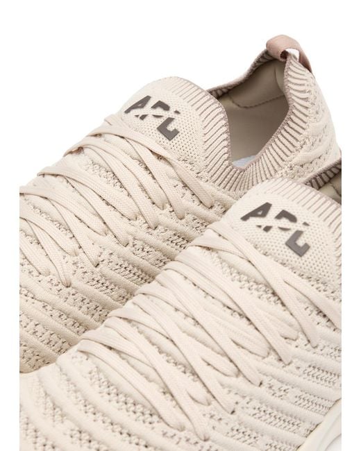 Athletic Propulsion Labs Natural Techloom Wave Knitted Sneakers