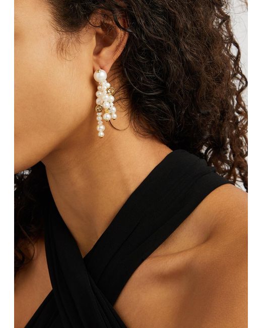 Completedworks White The Bay Of Thoughts Drop Earrings