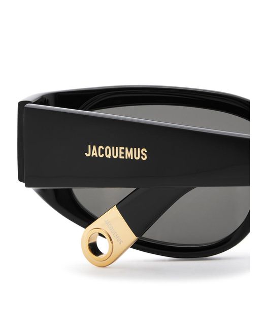 Jacquemus Black Les Lunettes Gala Cat-eye Sunglasses