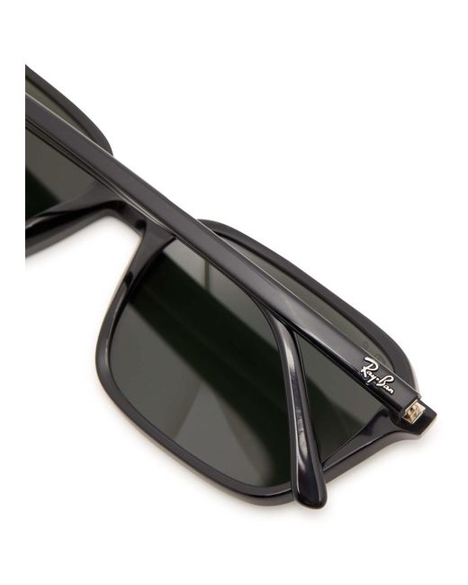 Ray-Ban Green Raimond Rectangle-Frame Sunglasses for men