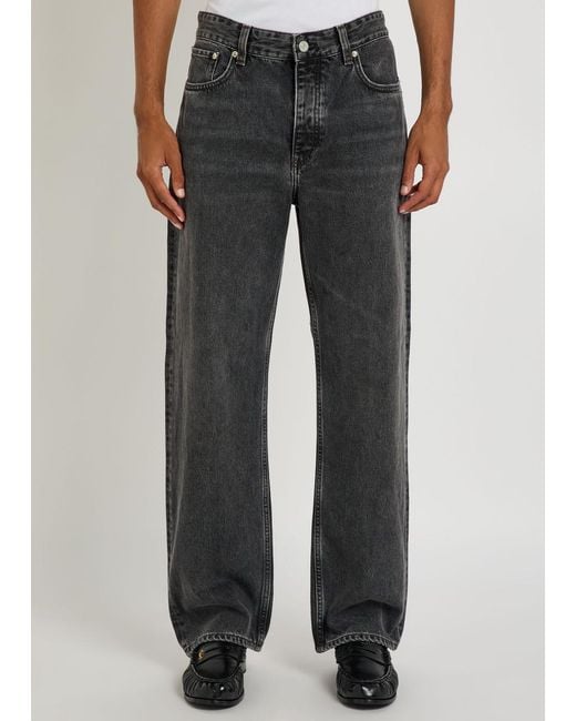 Won Hundred Gray Steve Straight-Leg Denim Jeans for men