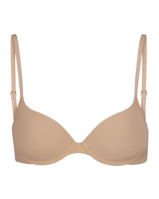 Skims Natural Stretch-Jersey Push-Up Bra